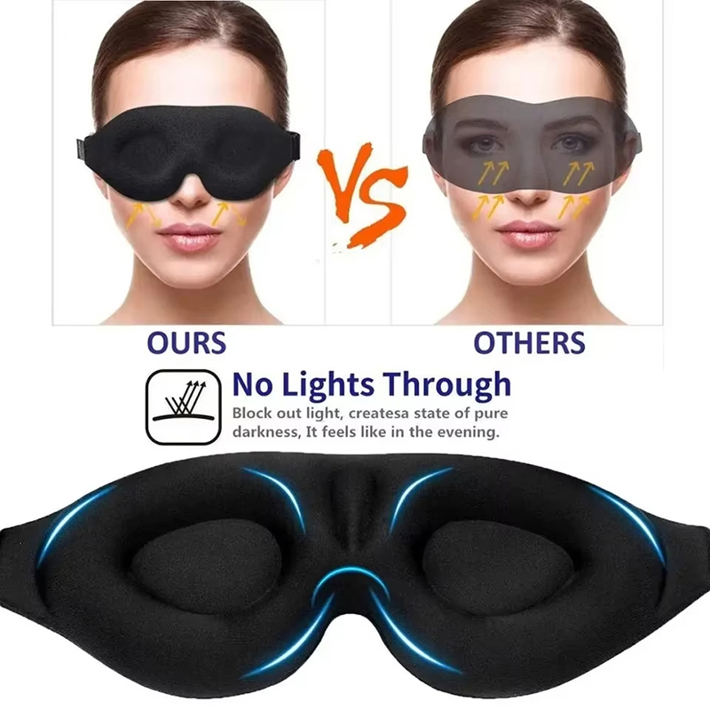 1/2/3個入り 3D立体遮光式アイマスク。リラックス効果が - 3D Printing Mask のレビューと価格