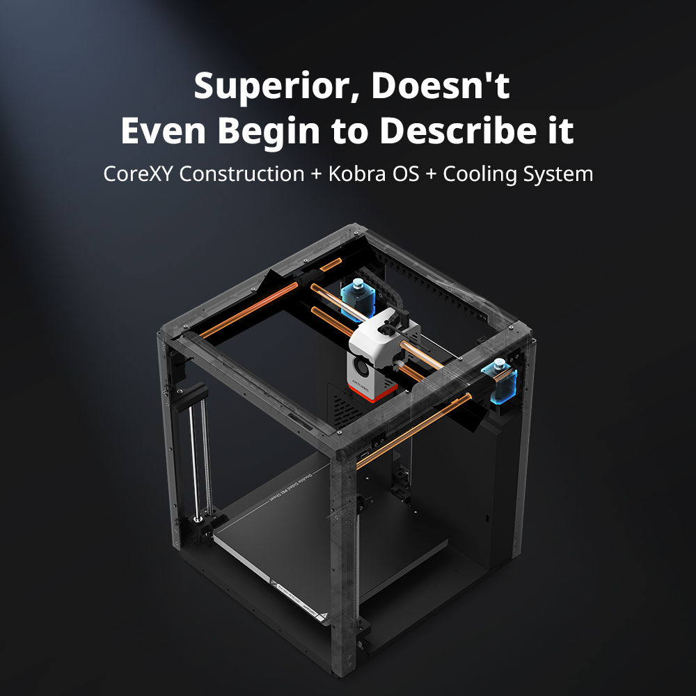Anycubic Kobra S1 ACE 2 Pro コン - 3D Printing Online Service のレビューと価格