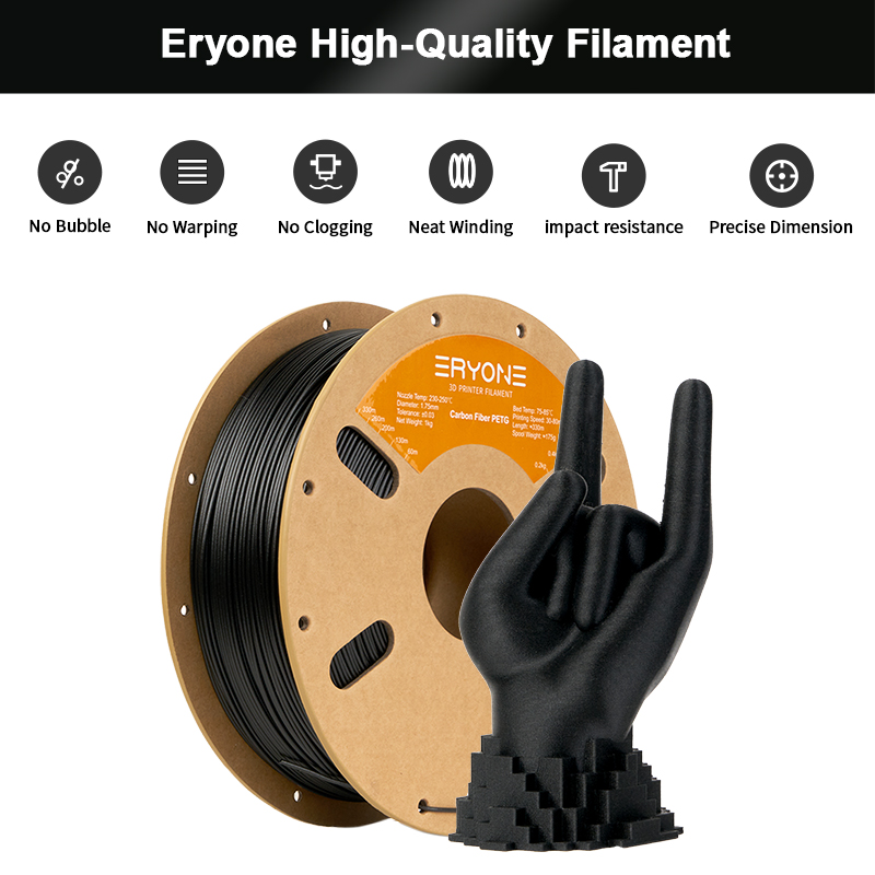 ERYONE ビッグセール 10KG PETGカーボンファイ - 3D Printing Nylon のレビューと価格
