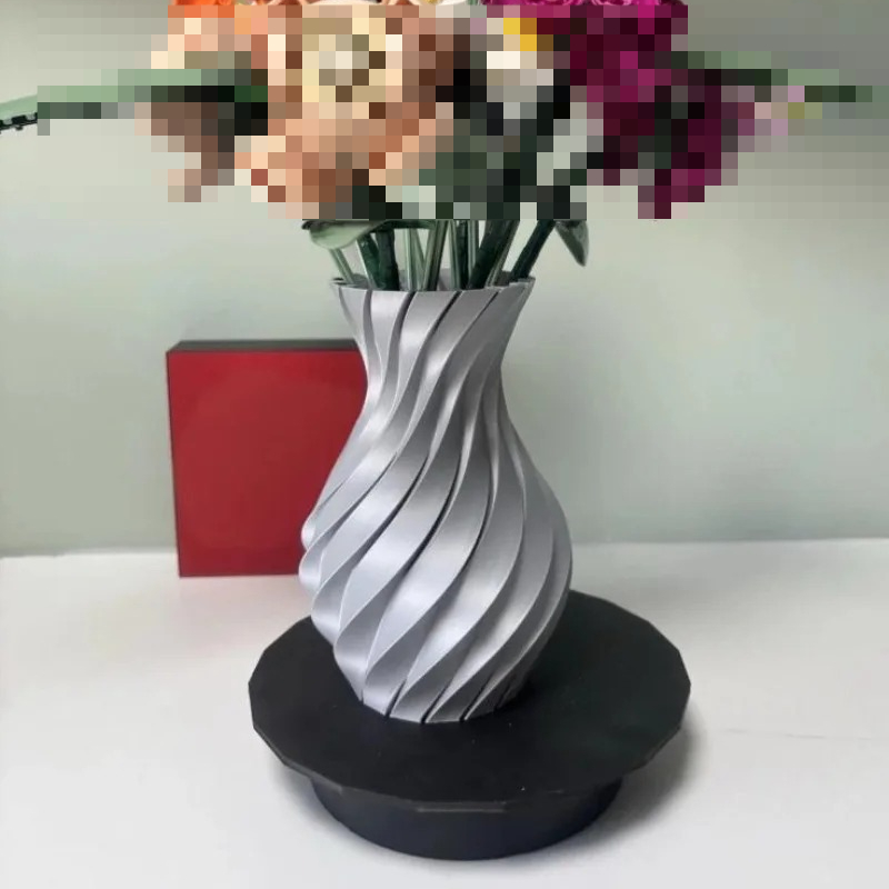 花瓶レゴ花束バラ花花束ビルディングブロックモデルレンガ花瓶デ - 3D Printing Lego Bricks のレビューと価格