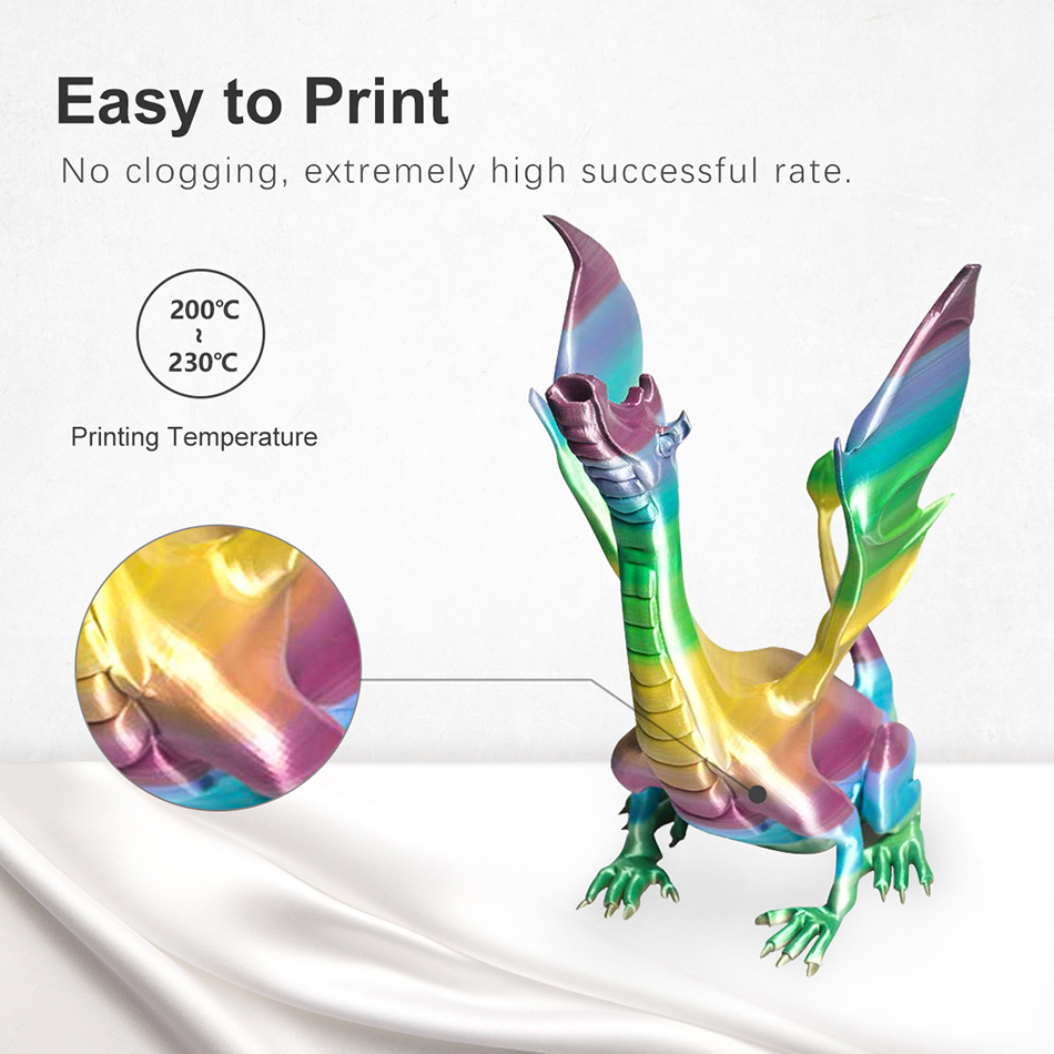 SUNLU シルク PLA 3D フィラメント 1.75 ミ - 3D Printing Nylon のレビューと価格