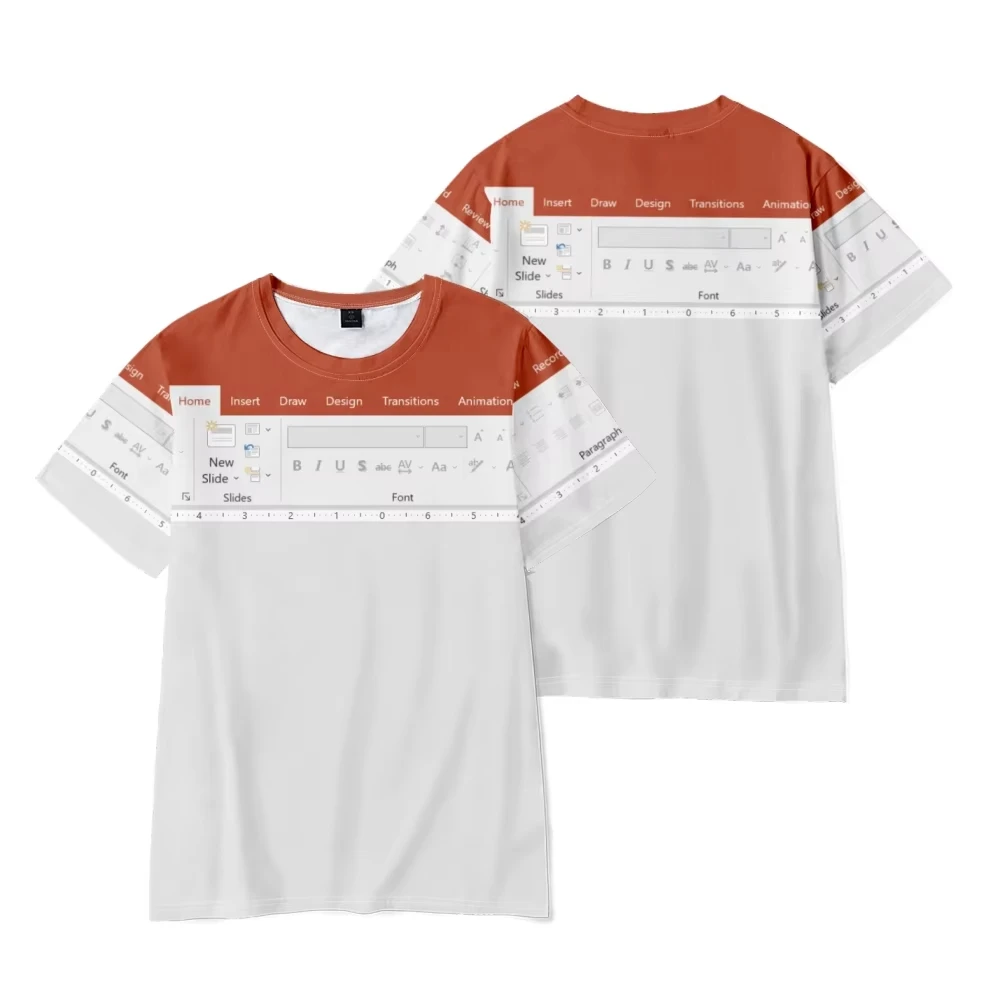 エクセル柄のハワイアンシャツ、メンズTシャツ、スプレッドシー - 3D Printing Online Service のレビューと価格