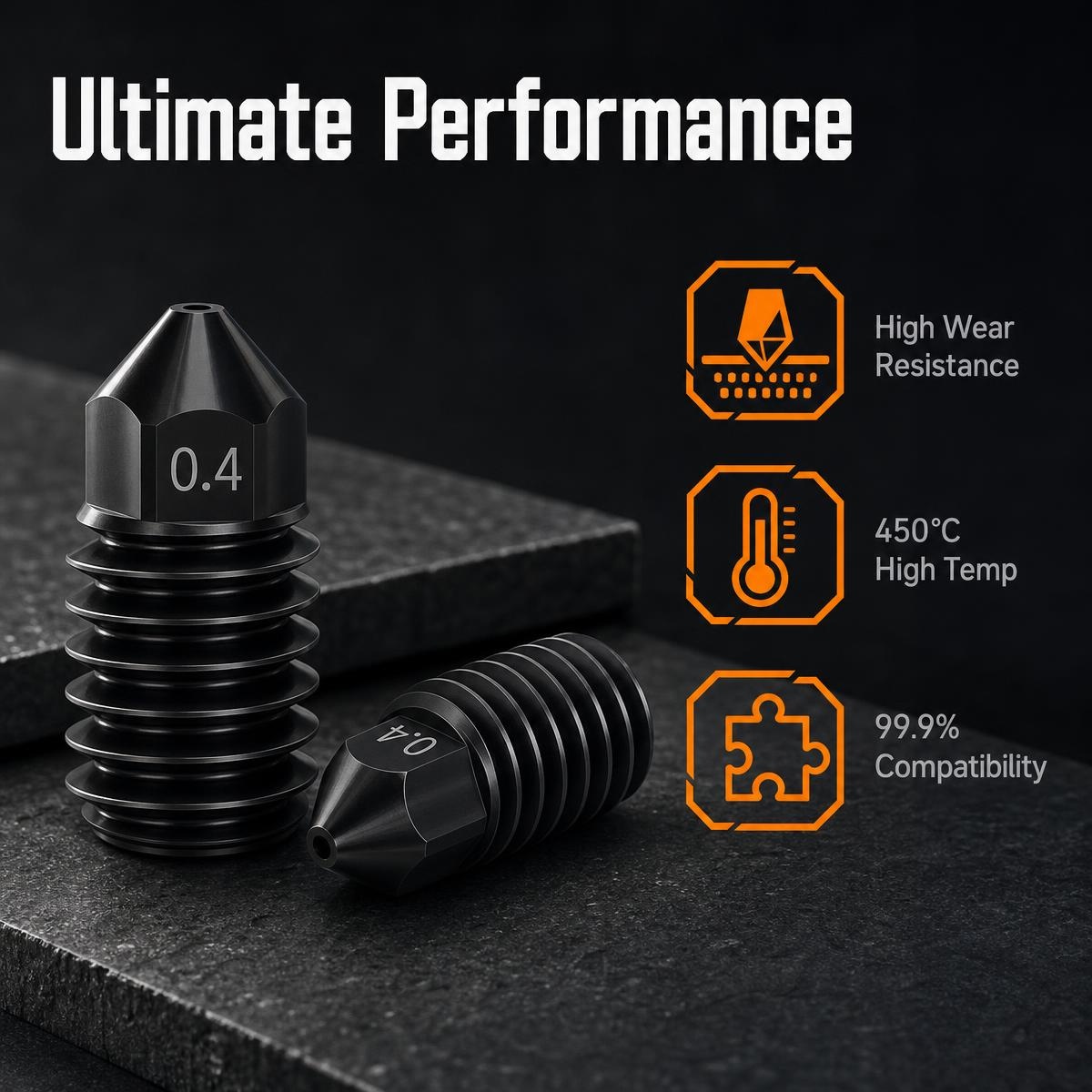 Bambu Lab A1/A1 Mini/H2D用着脱式硬化 - 3D Printing Bambu Lab のレビューと価格